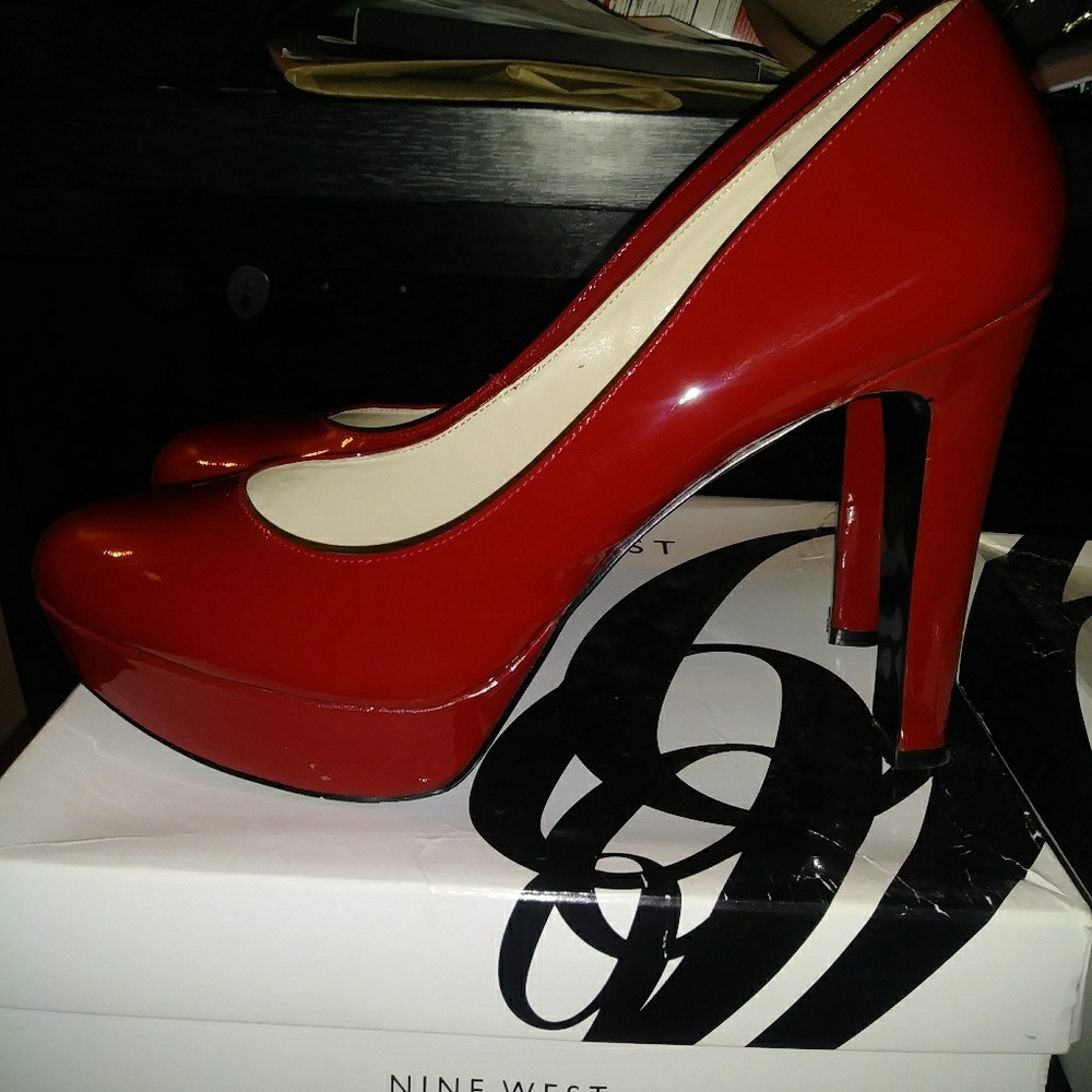 Nine West Red Heels